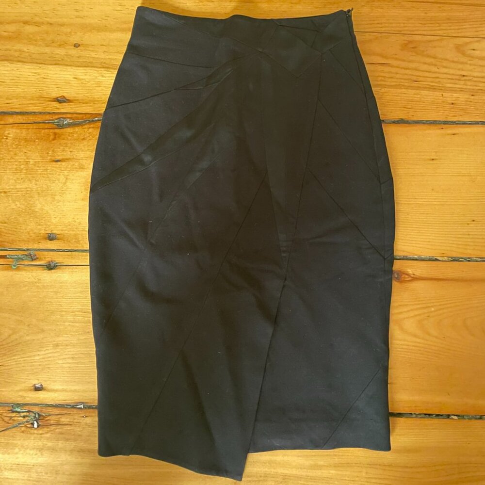Karen Millen Black Pencil Skirt